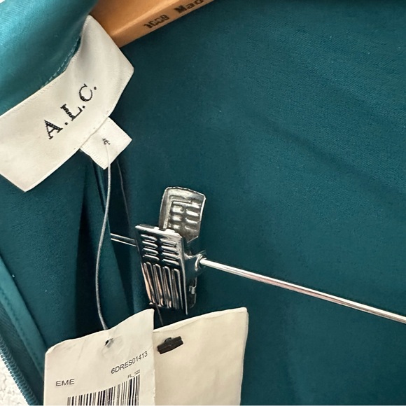 ALC Inez Dress in Emerald size 4 - Picture 9 of 13